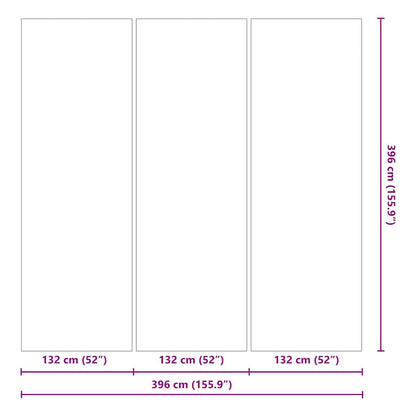 Telo per Fondo Piscina Nero 396 x 396 x 0,1 cm