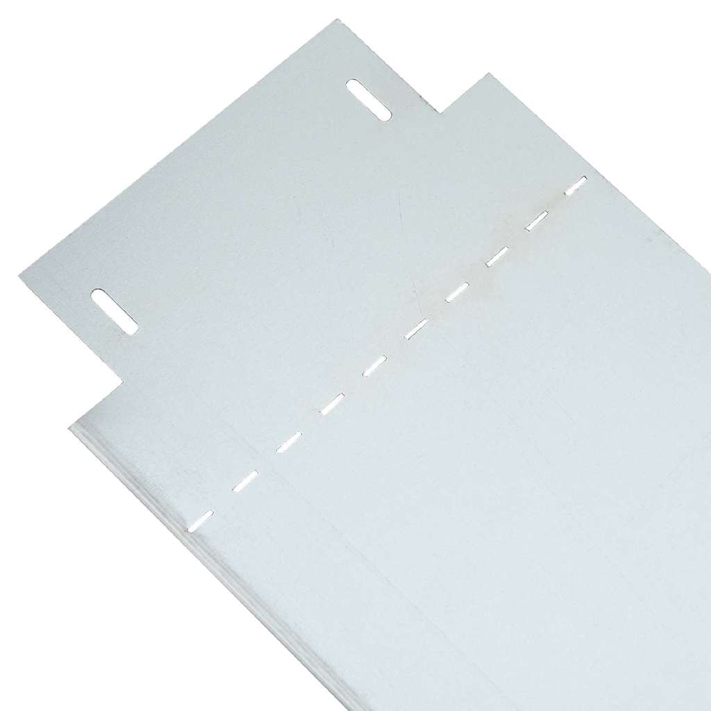 Bordure per prato 5 pcs Argento 100 x 25 x 0,07 cm | homemem39