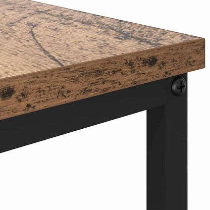 Tavolino da salotto with Drawer Legno vecchio 100 x 51 x 45 cm