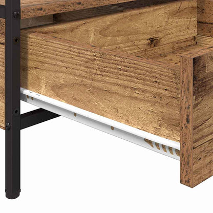 Tavolino da salotto with Drawer Legno vecchio 100 x 51 x 45 cm | homemem39
