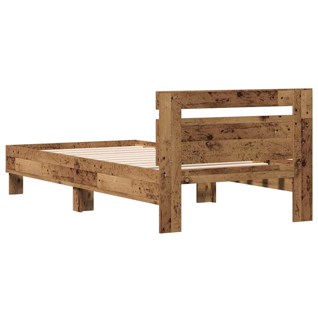 Struttura del letto Legno vecchio 193 x 95 x 88 cm | homemem39