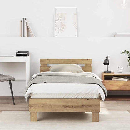 Struttura del letto Rovere artigianale 193 x 95 x 88 cm | homemem39