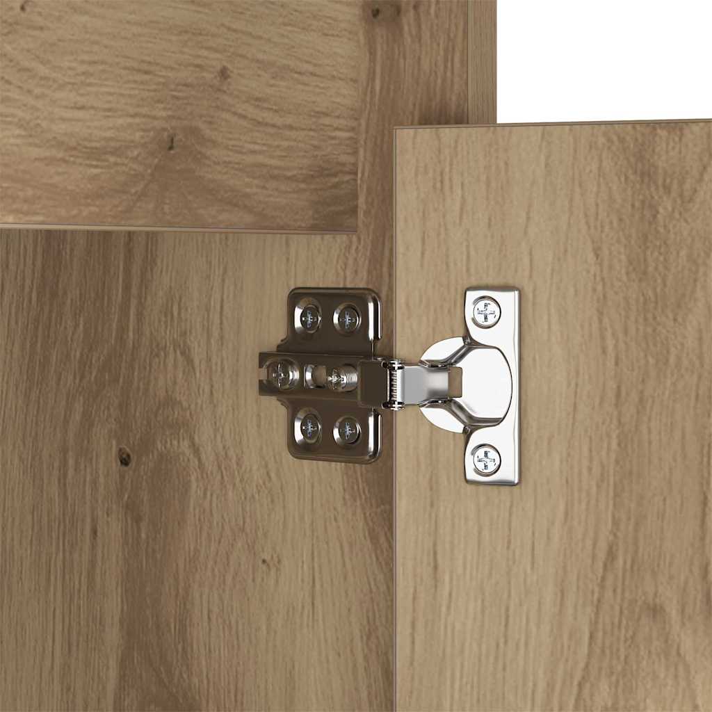 Armadio da Letto LED rovere artigianale 38 x 34 x 61 cm