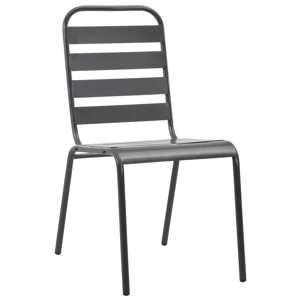 Set da Pranzo per Giardino 7 pcs Antracite | homemem39
