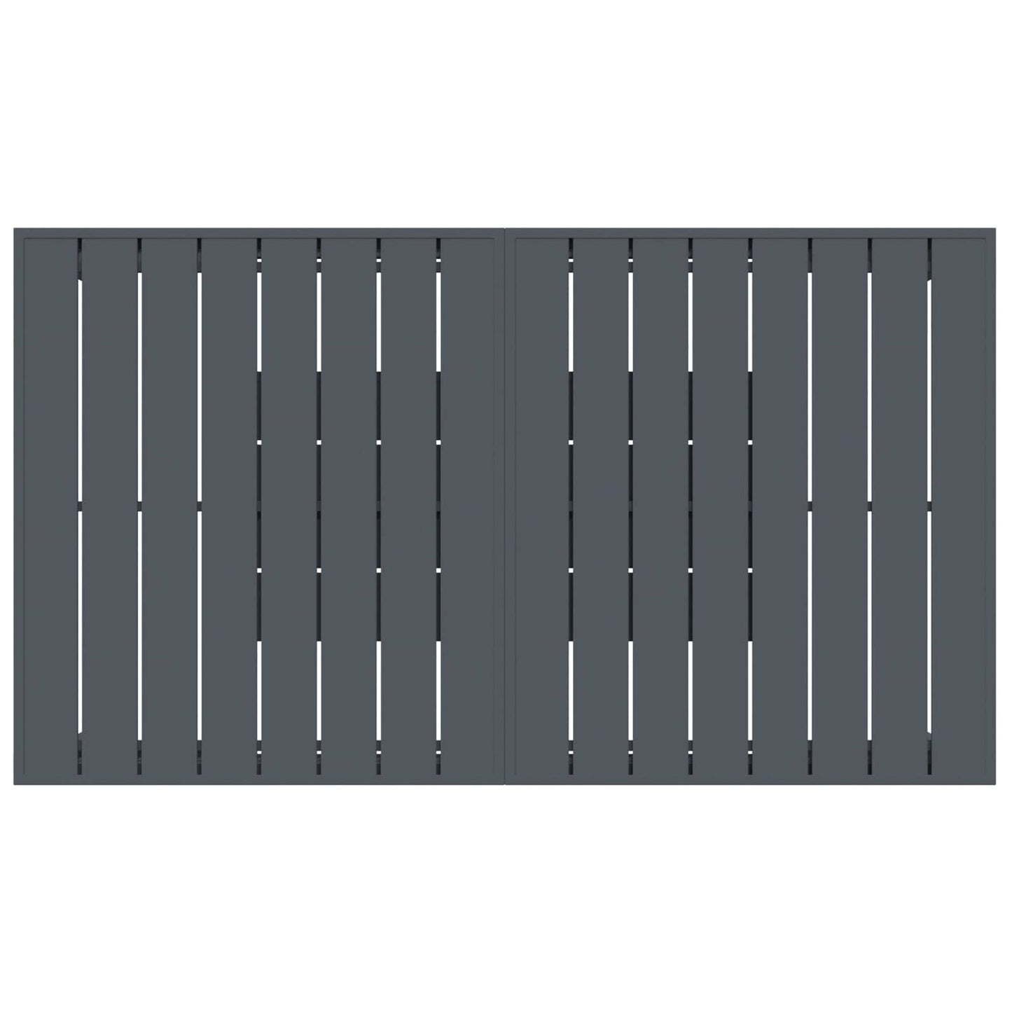 Set da Pranzo per Giardino 9 pcs Nero polyrattan | homemem39