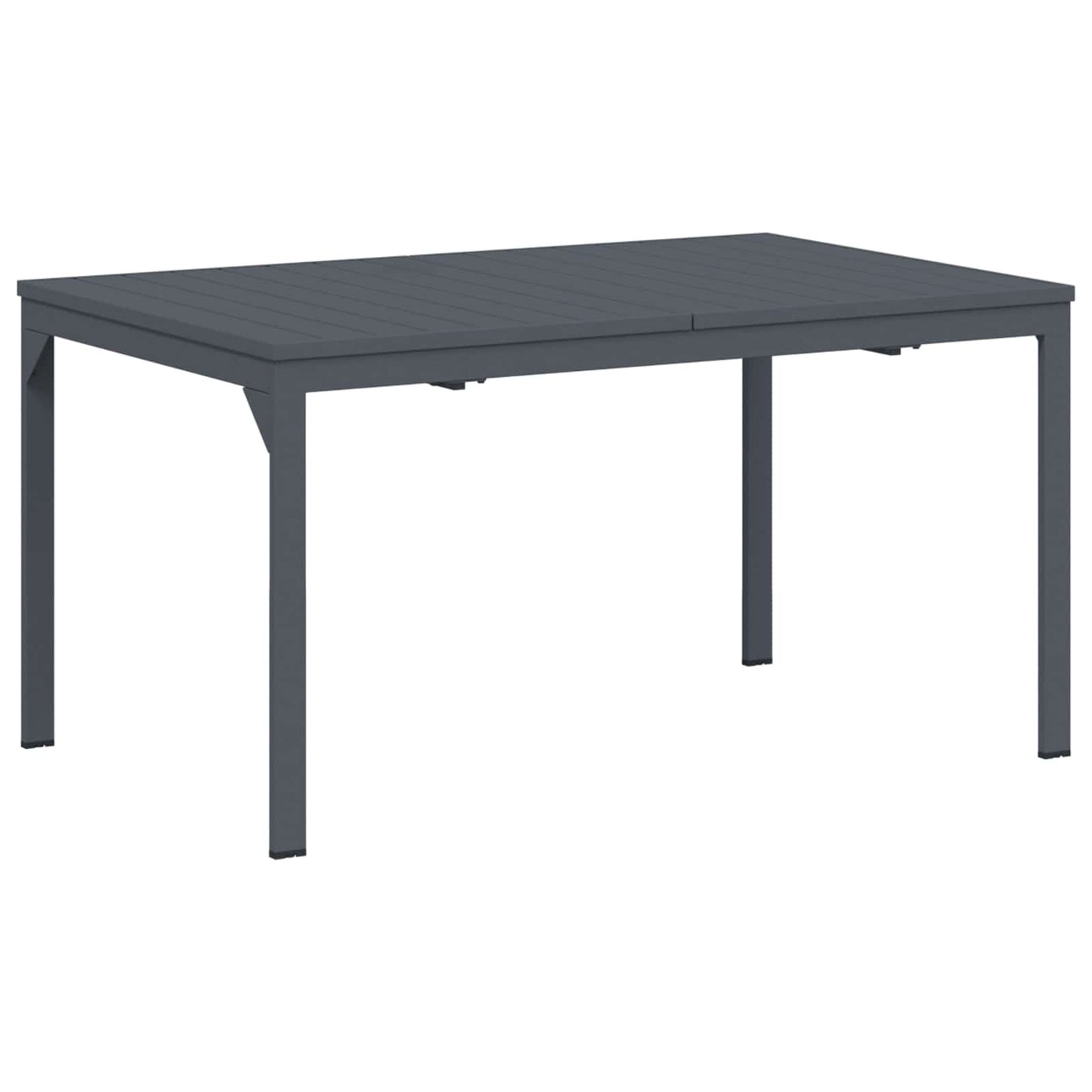 Set da Pranzo per Giardino 9 pcs Nero polyrattan