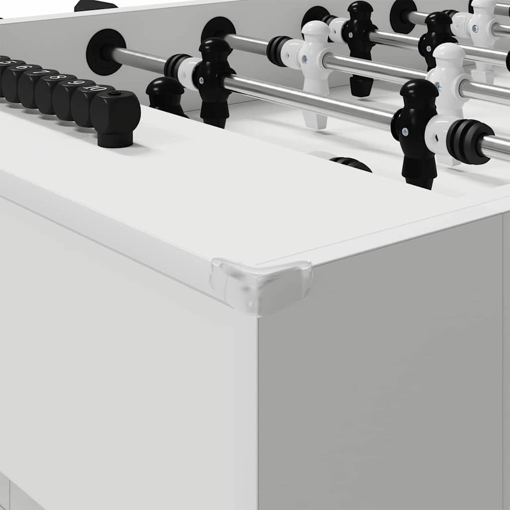 Tavolo da Calcio 2 pcs Bianco 146,5 x 74 x 85 cm