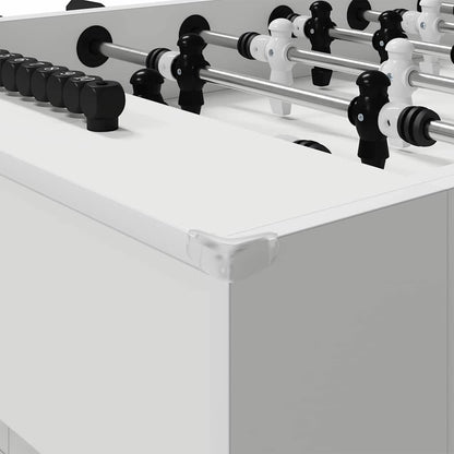 Tavolo da Calcio 2 pcs Bianco 146,5 x 74 x 85 cm