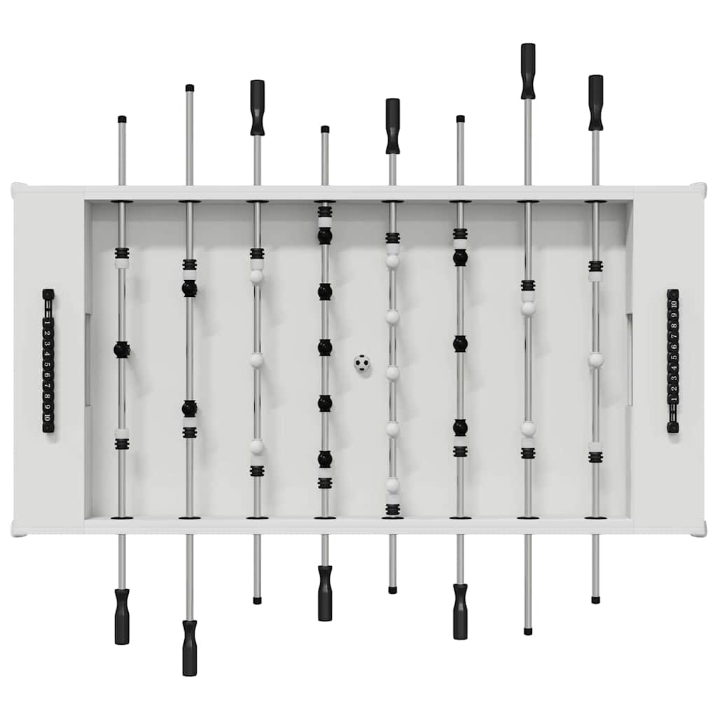 Tavolo da Calcio 2 pcs Bianco 146,5 x 74 x 85 cm