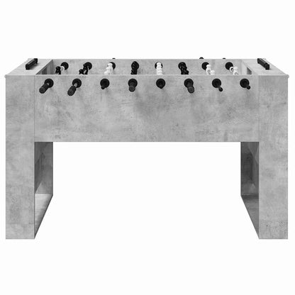 Tavolo da Calcio 2 pcs Grigio cemento 146,5 x 74 x 85 cm