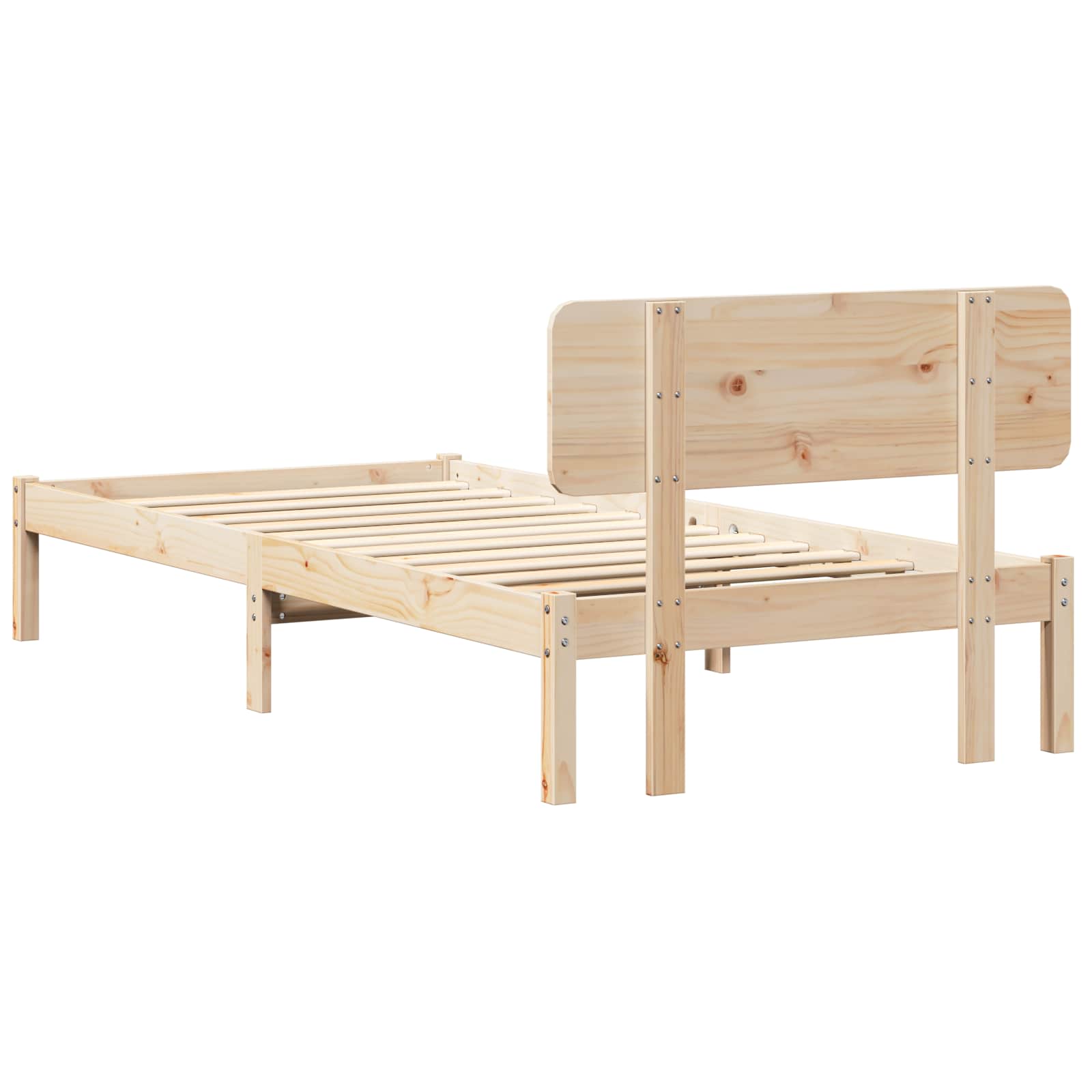 Struttura del letto Naturale 80 x 200 cm Pino massello | homemem39