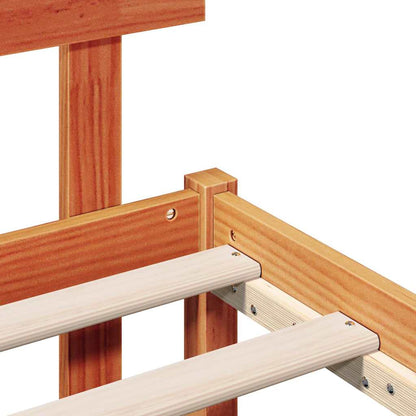 Struttura del letto Marrone 80 x 200 cm Legno massello di pino