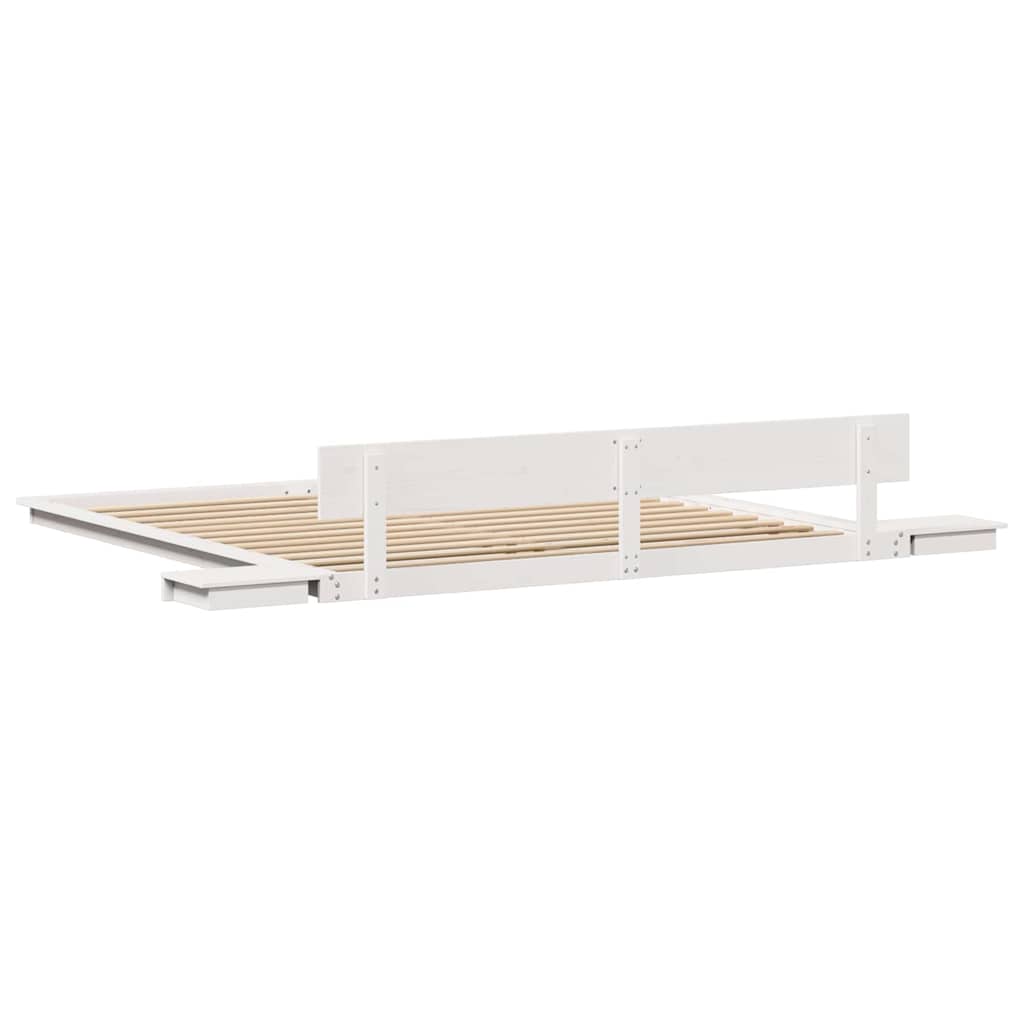 Struttura del letto Bianco 180 x 200 cm legno | homemem39