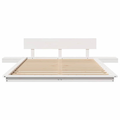 Struttura del letto Bianco 120 x 200 cm legno | homemem39