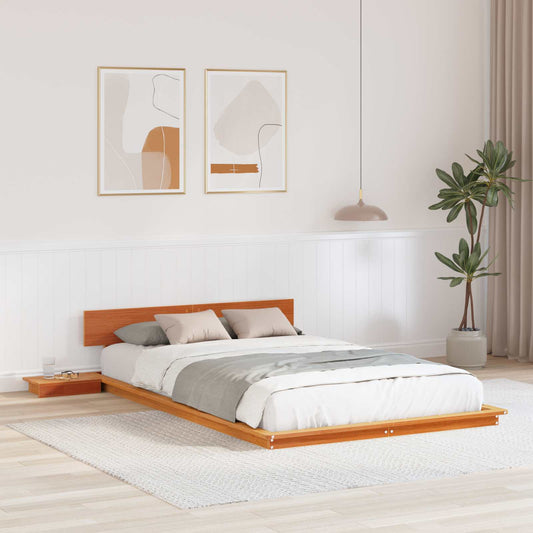 Struttura del letto Marrone 120 x 200 cm legno | homemem39
