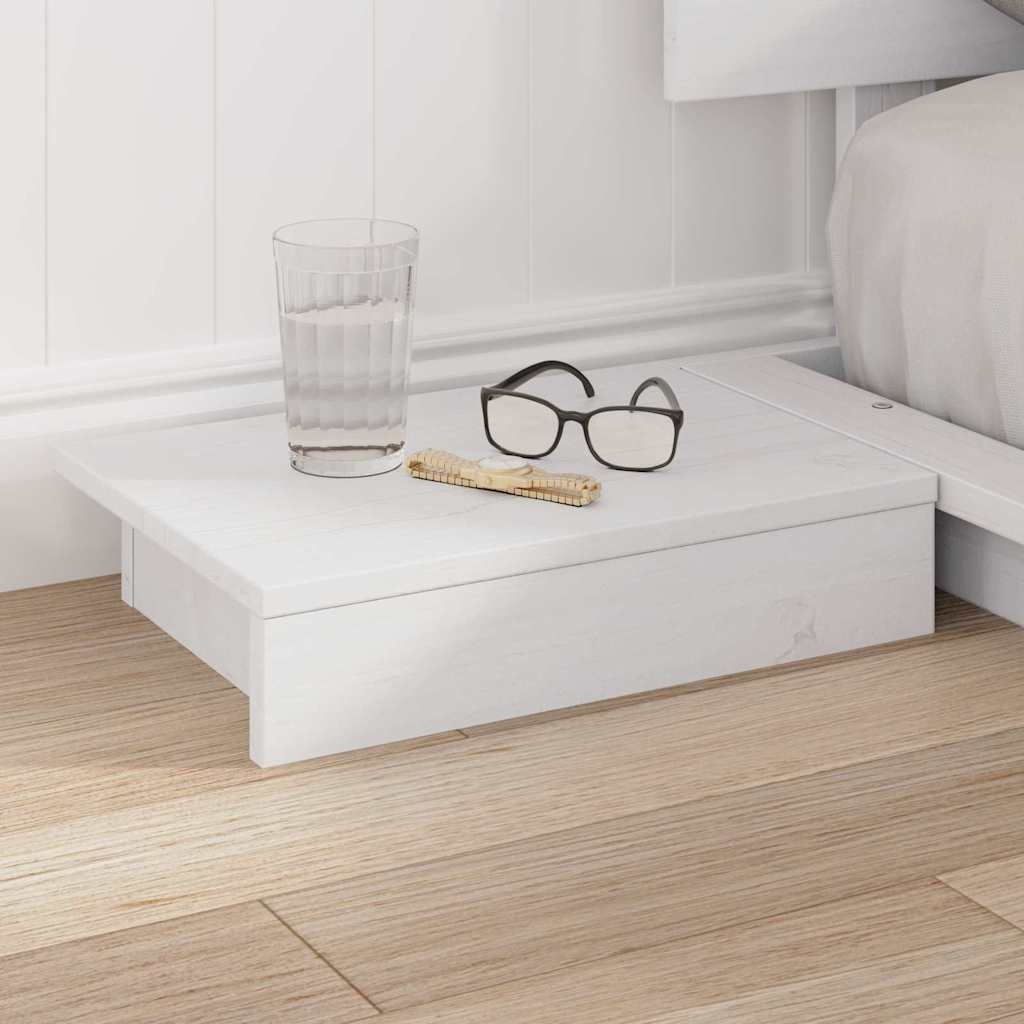 Struttura del letto con testiera Marrone 135 x 190 cm legno | homemem39