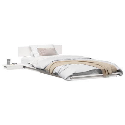 Struttura del letto Bianco 90 x 200 cm legno | homemem39