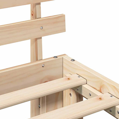 Struttura del letto Naturale 80 x 200 cm Pino massello