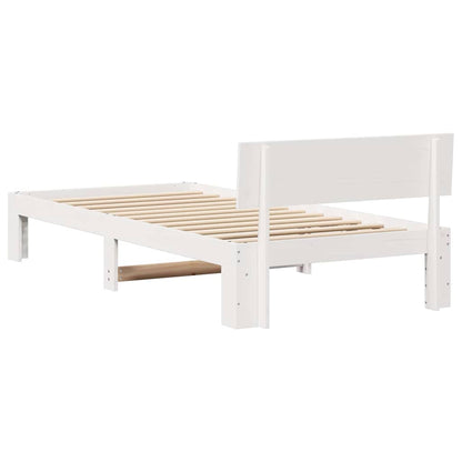Struttura del letto Bianco 80 x 200 cm Pino massello | homemem39