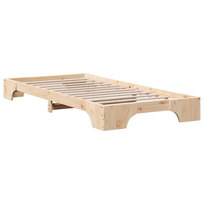 Struttura del letto Pino massello 90 x 200 cm | homemem39