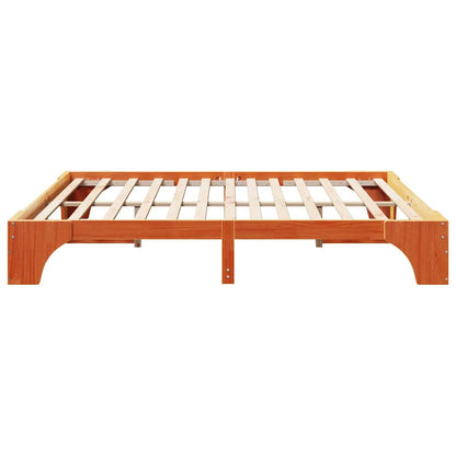 Struttura del letto Marrone cerato 180 x 200 cm Pino massello | homemem39