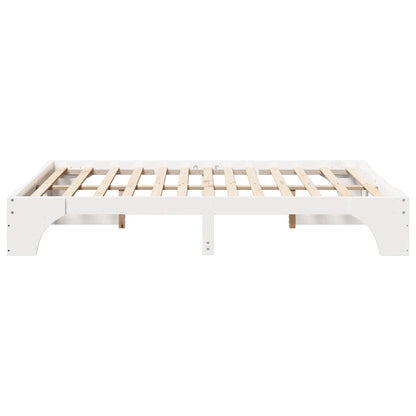 Struttura del letto Bianco 140 x 200 cm Pino massello | homemem39