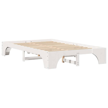 Struttura del letto Bianco 120 x 200 cm Pino massello | homemem39