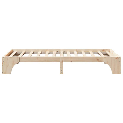 Struttura del letto Pino massello 197 x 82 x 30 cm