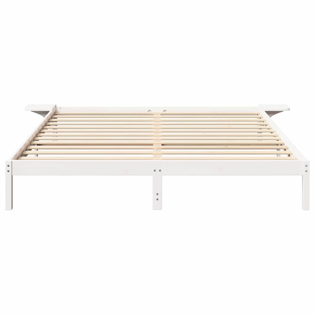 Struttura del letto Bianco 180 x 200 cm Pino massello | homemem39