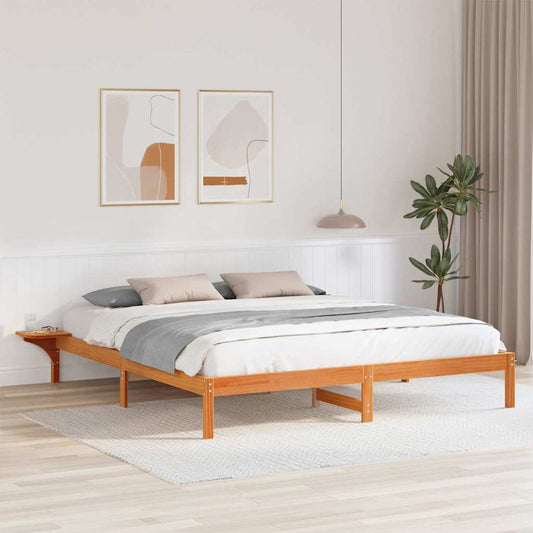 Struttura del letto Marrone cerato 180 x 200 cm Pino massello | homemem39