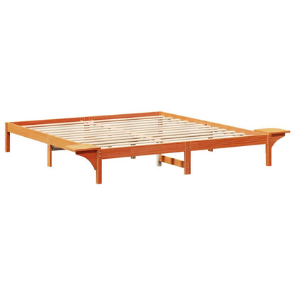 Struttura del letto Marrone cerato 180 x 200 cm Pino massello | homemem39