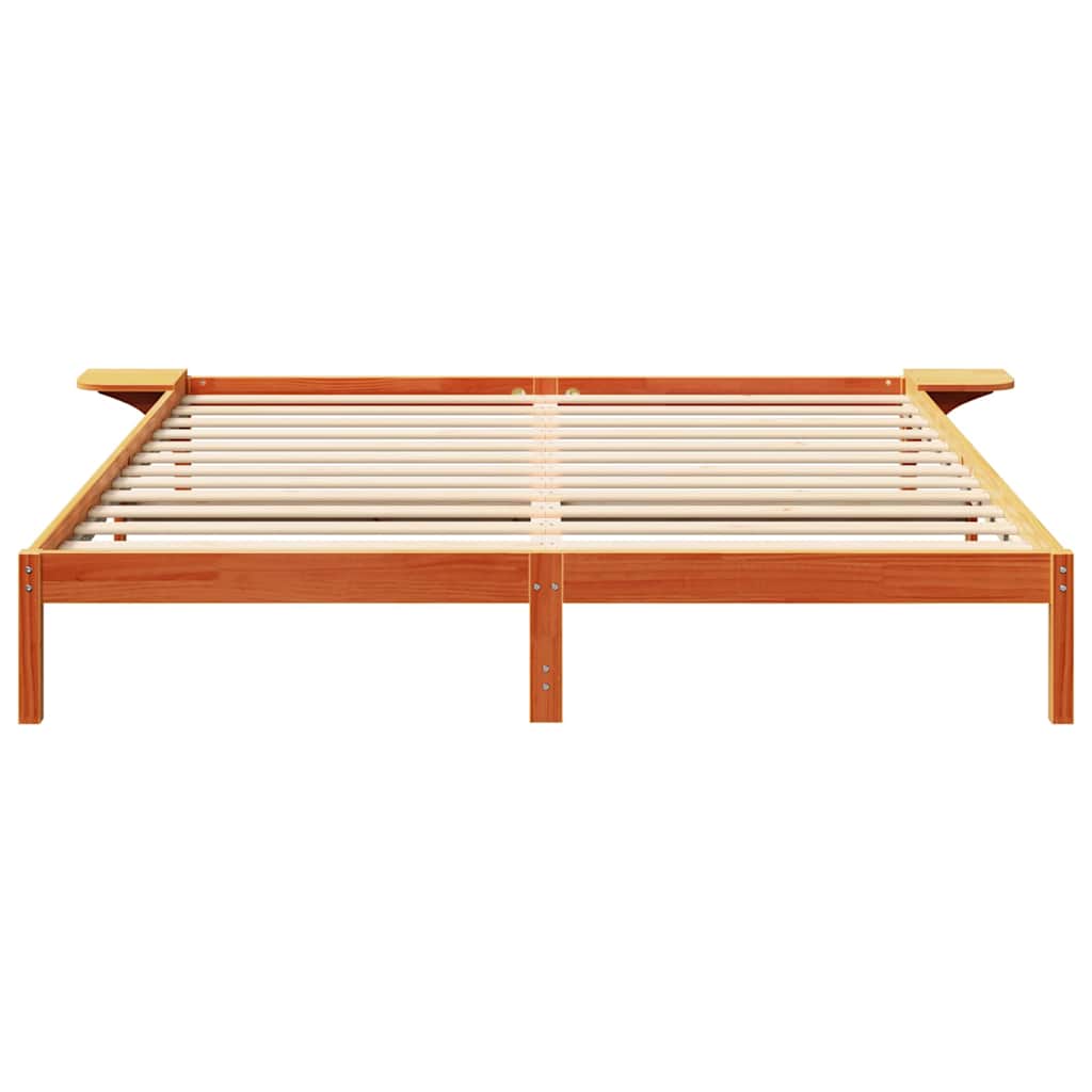 Struttura del letto Marrone cerato 180 x 200 cm Pino massello | homemem39