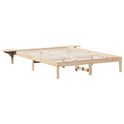 Struttura del letto Naturale 160 x 200 cm Pino massello | homemem39