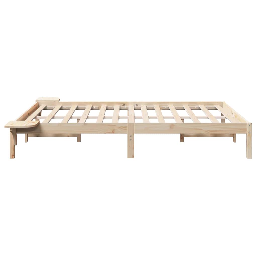 Struttura del letto Naturale 150 x 200 cm Pino massello | homemem39