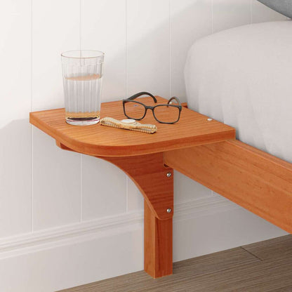 Struttura del letto Marrone cerato 120 x 190 cm Pino massello