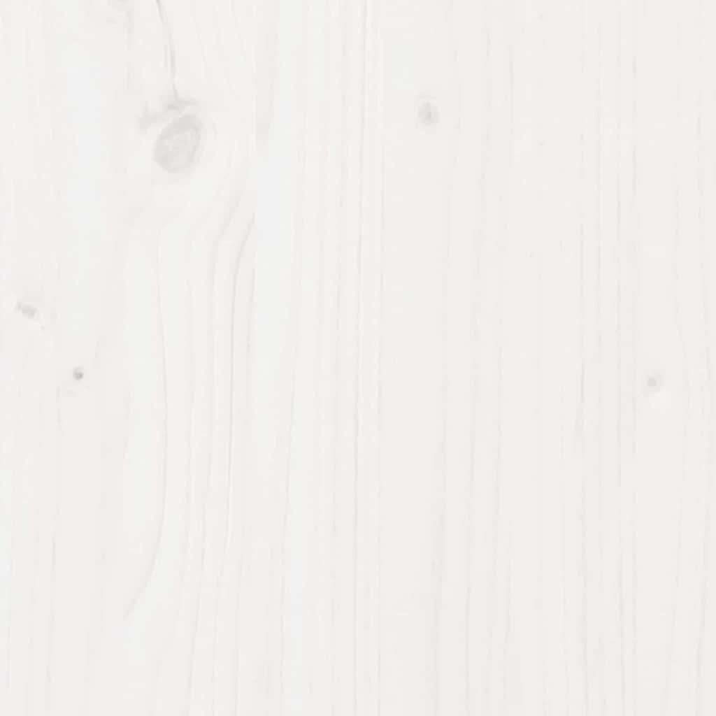 Struttura del letto Bianco 80 x 200 cm Legno massello di pino
