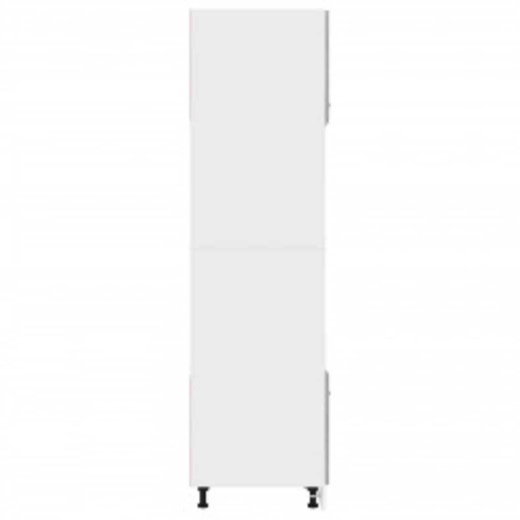 Armadio Microonde “Lyon” Grigio Sonoma 60x57x207 cm - homemem39