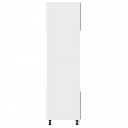 Armadio Microonde “Lyon” Grigio Sonoma 60x57x207 cm - homemem39
