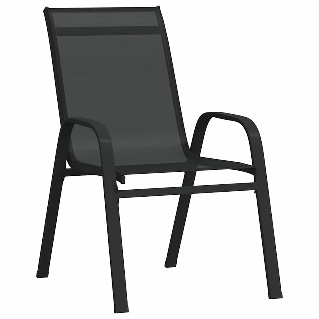 Set da Pranzo per Giardino 3 pcs Nero | homemem39