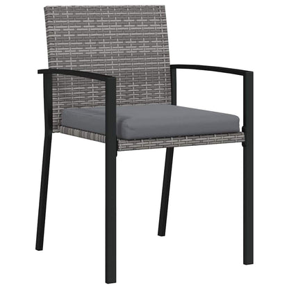 Set da Pranzo per Giardino 5 pcs Grigio | homemem39