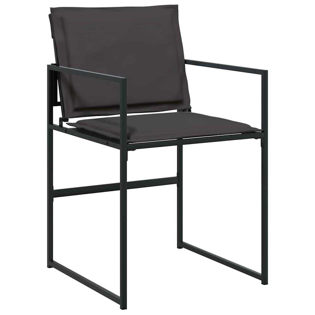 Set da Pranzo per Giardino 9 pcs Nero 200 x 80 x 73 cm | homemem39