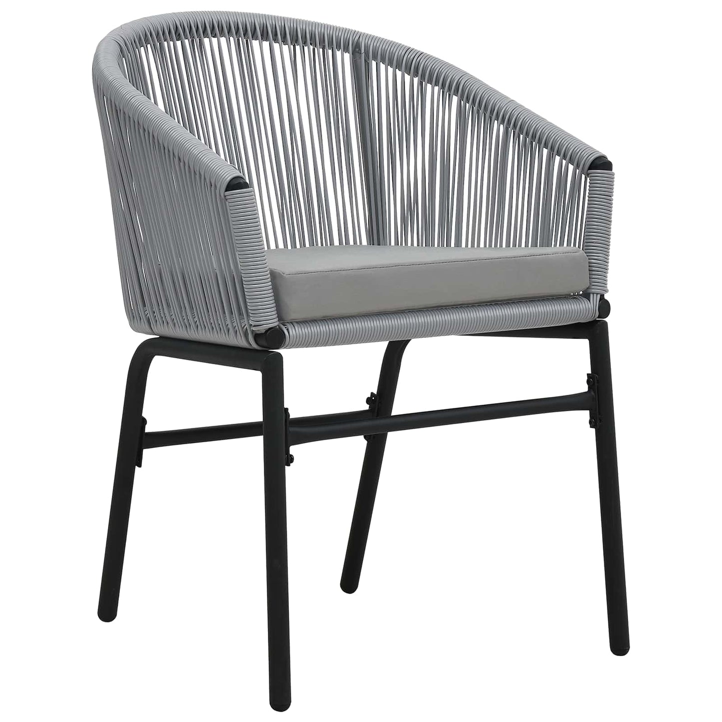 Set da Pranzo per Giardino 5 pcs Antracite | homemem39