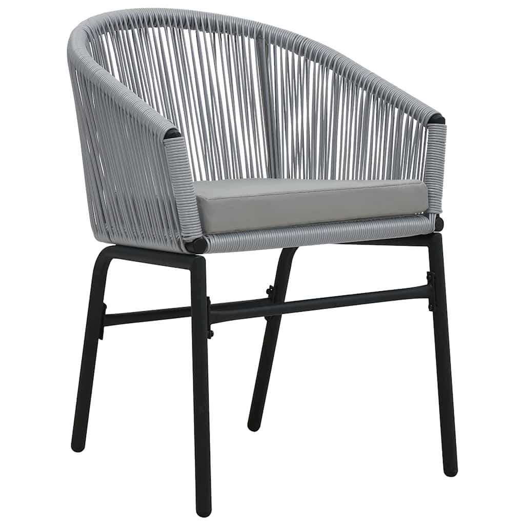 Set da Pranzo per Giardino 9 pz Antracite | homemem39