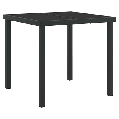 Set da Pranzo per Giardino con cuscino 3 pcs Grigio polyrattan | homemem39
