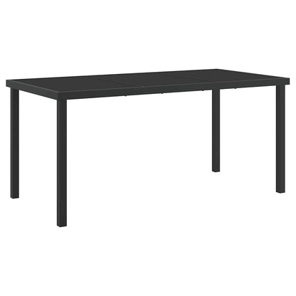 Set da Pranzo per Giardino 5 pcs Grigio chiaro polyrattan | homemem39