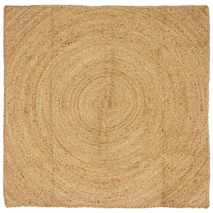 Tappeto Marrone 120 x 120 cm Juta