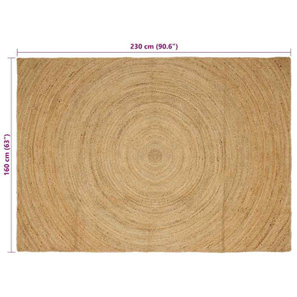 Tappeto Marrone 160 x 230 cm Juta