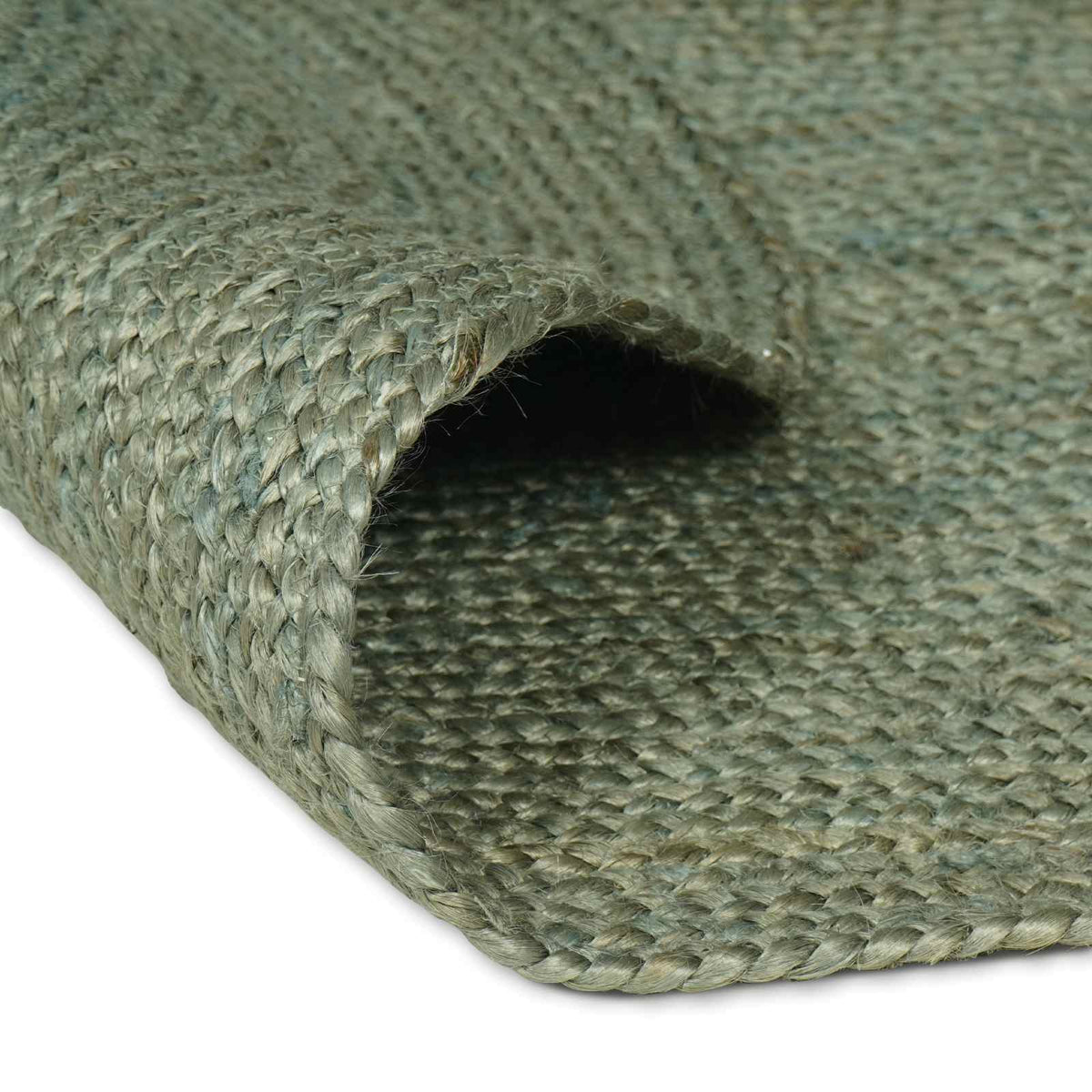 Tappeti per area Verde Oliva 122 x 183 cm Juta