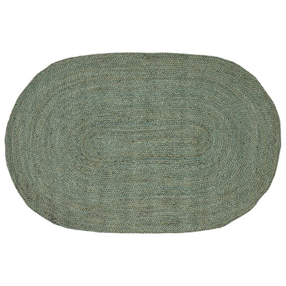 Tappeti per area Verde Oliva 122 x 183 cm Juta