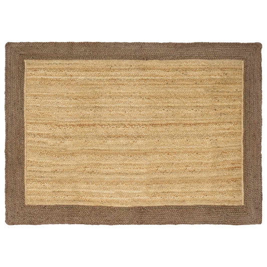 Tappeti per area Naturale e Grigio 140 x 200 cm Juta | homemem39